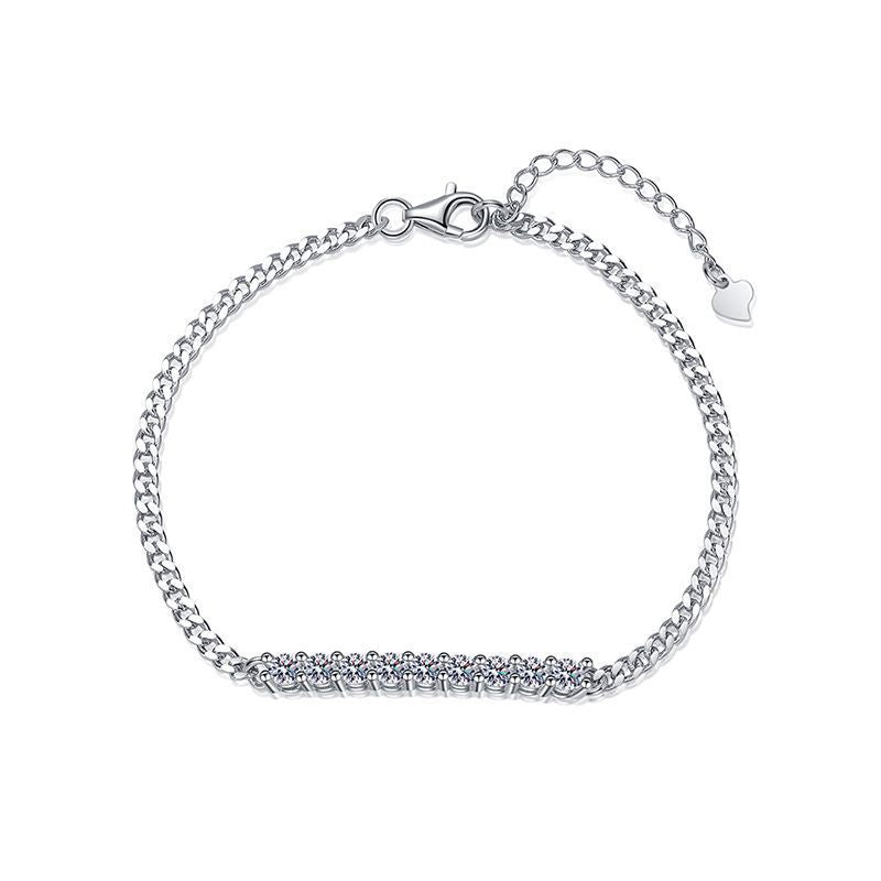 Brillante Cubana – Bracciale in Argento 925