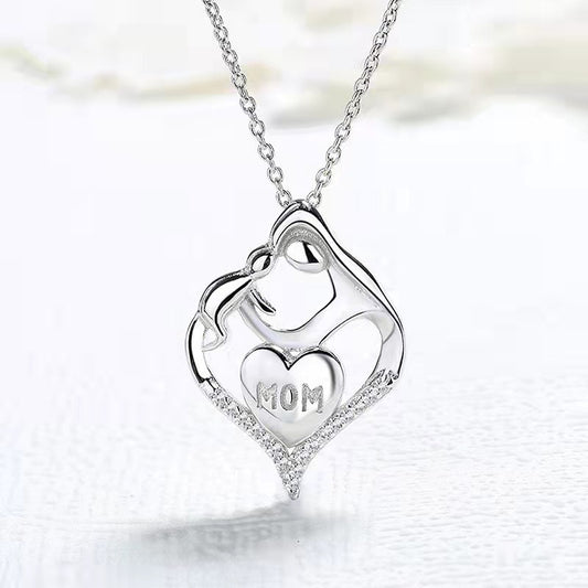 Amore Eterno – Ciondolo in Argento Sterling S925 per la Mamma